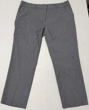 Gray tailored dress pants